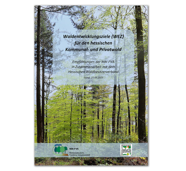Deckblatt des Katalogs der Waldentwicklungsziele (WEZ) für den hessischen Kommunal- und Privatwald