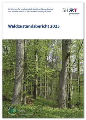 Cover des Waldzustandsberichts Schleswig-Hols